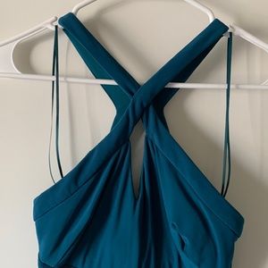 Dark Teal Evening Dress size 1
